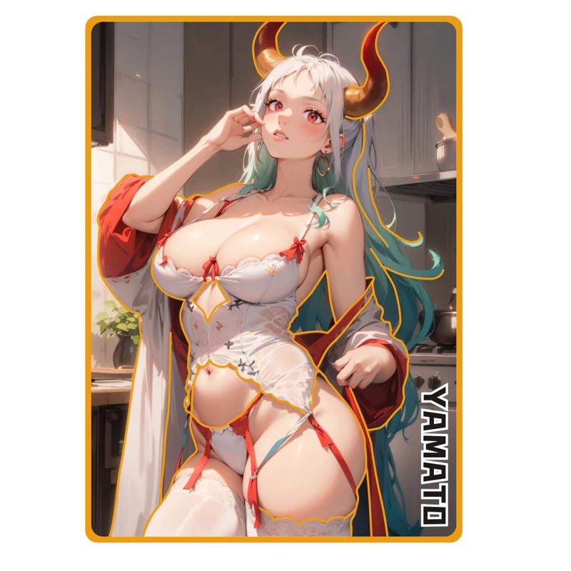 thumbnail image 1 of Cartas de One Piece Metal Lufei Boa Hancock Ace Nami Carta inglesa Charizard Sauron Colección Battle Child Regalo de Navidad, 1 of 5