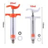 10/20ml Parrot Feeding Syringe Set With Straight Tube Easy To Clean Bird Feeder Chick Syringe Bird Feeder Pet Feeding Supplies 3