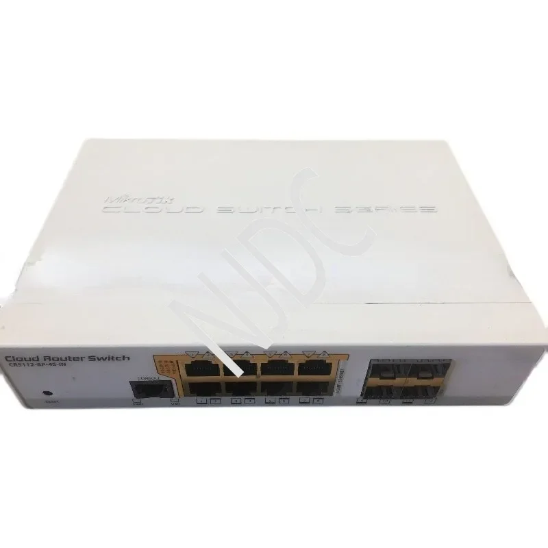 

CRS112-8P-4S-IN 8-Port Switch 9 New