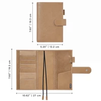 Moterm B6 Slim/ Min Original Cover for JIBUN TECHO Notebook Full Grain Veg Tanned Cowhide Planner Organizer Diary Journal 2