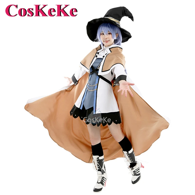 

CosKeKe Roxy Migurdia Cosplay Anime Mushoku Tensei Costume Sweet Nifty Lovely Uniform Women Halloween Party Role Play Clothing