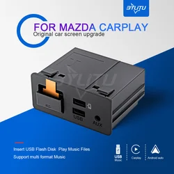 Suitable for Mazda retrofit and upgrade Apple carplay and Android auto mazda2 mazda3 6CX3CX5CX8CX9 TK78-66-9U0C hub C922-V6-605A