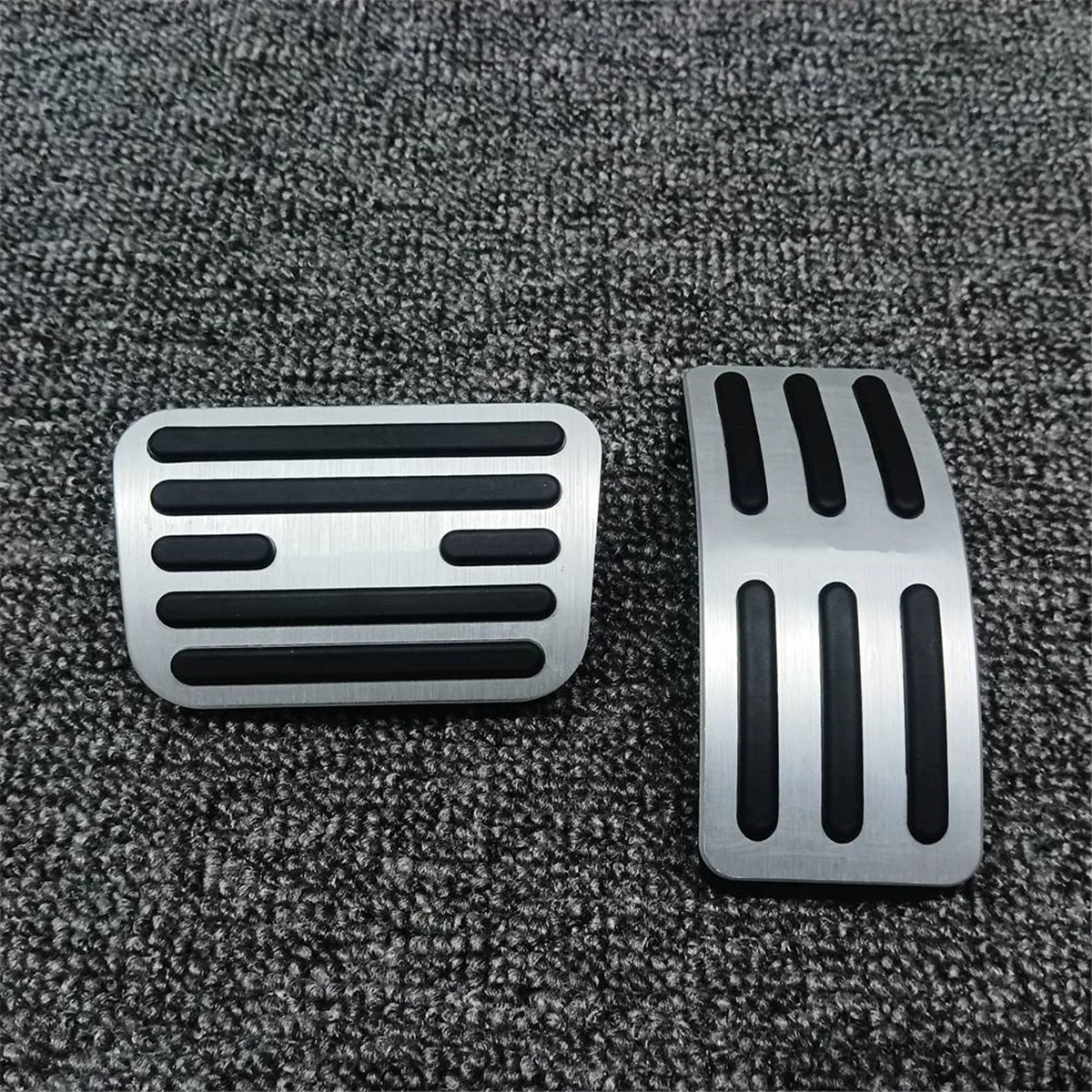 For BYD Shark 6 Aluminum Accelerator Pedal Brake Non-Slip Mat Cover Car Sport Interior Accessories