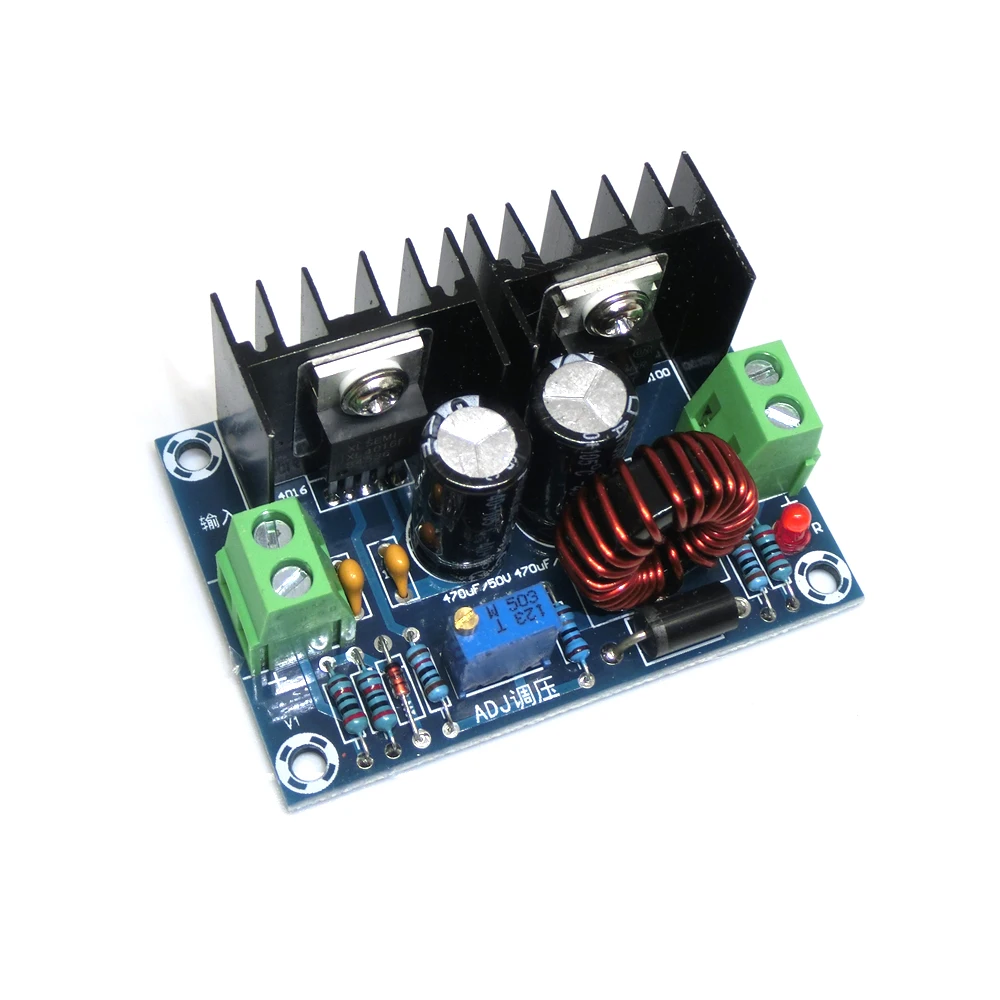 고전력 DC-DC PWM 조절식 스텝 다운 벅 컨버터 모듈, 타이어 전압 조정기, Javino, 최대 8A XL4016 XL4016E1, 200W