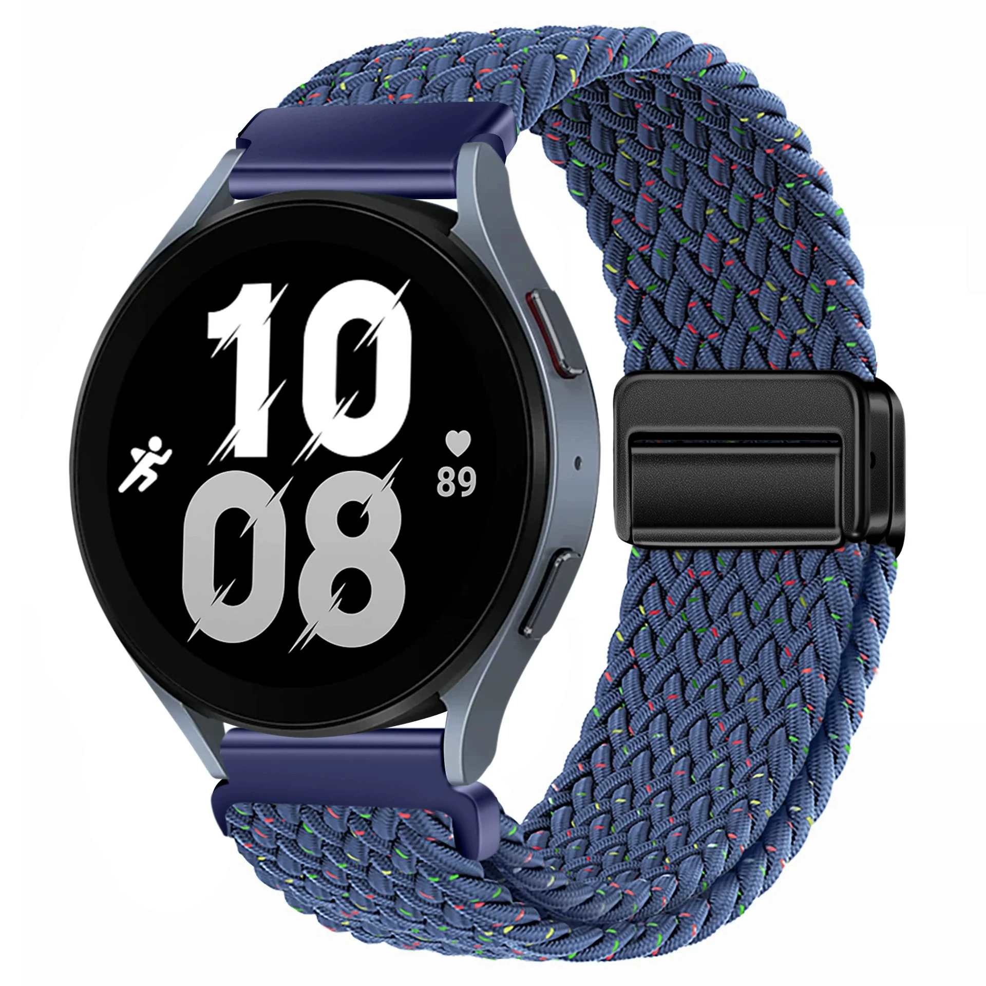 Magnetic Braided Nylon Watch Strap - Multiple Sizes Available