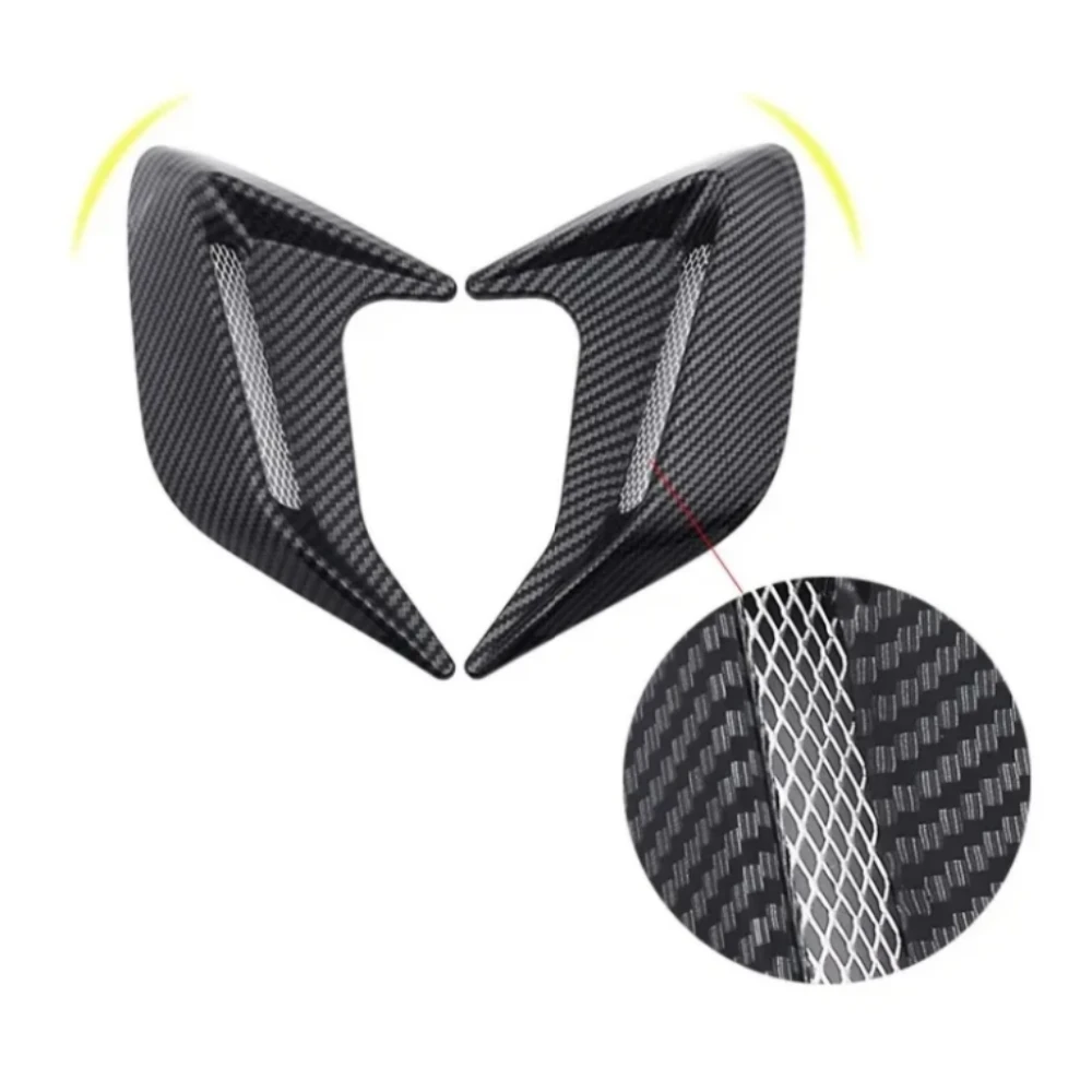 Car Accessories Universal Car Front Bumper Side Air Vent Car Splitter Wing Spoiler Canard For Mercedes Benz For Audi BMW Honda Nissa