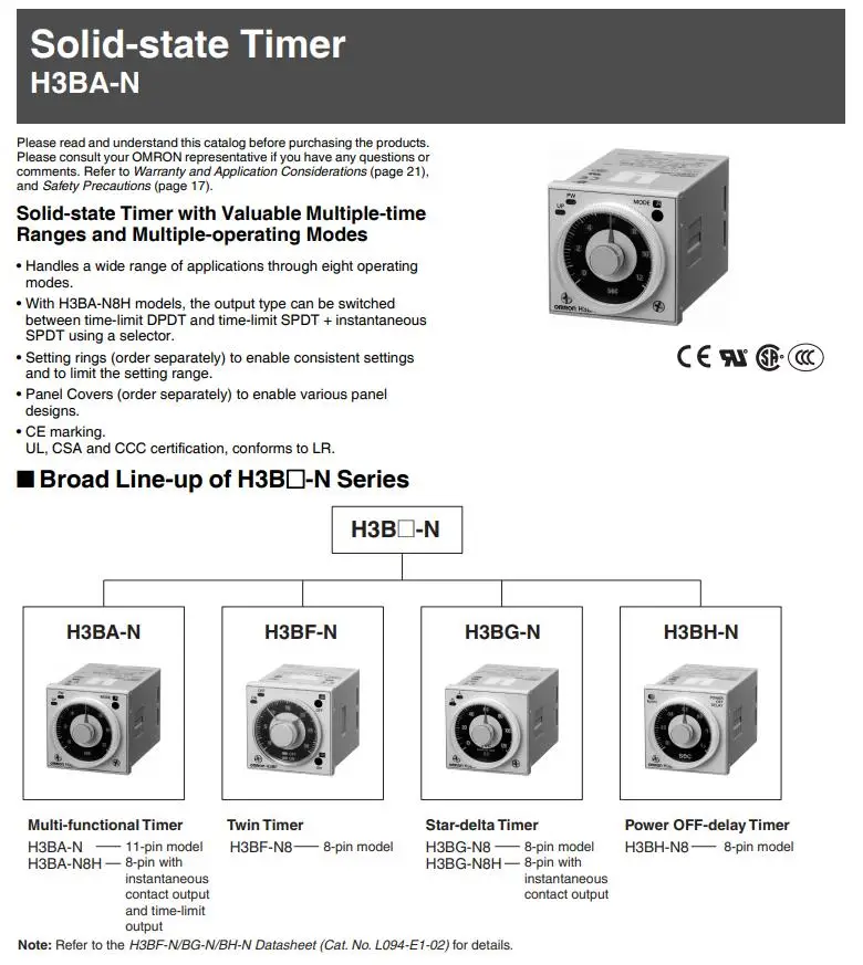 omron relé de tempo ac220v ac110v dc24v