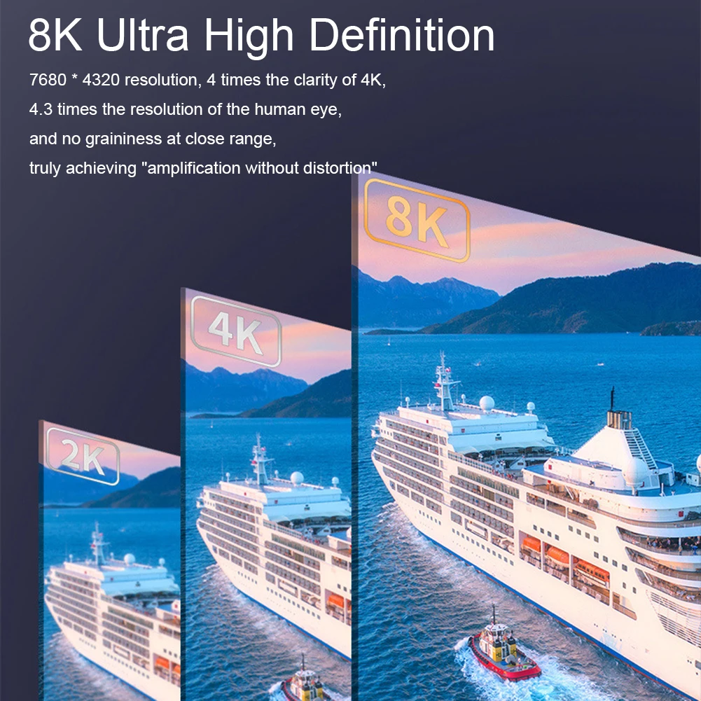 지지대 다이내믹 HDR C타입 to DP1.4 익스텐션 케이블, 맥북 에어, 프로 노트북, 모바일용, 12 비트 컬러 깊이