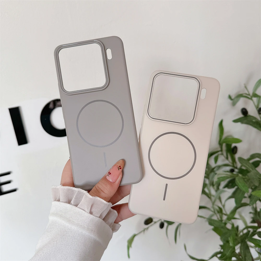 Matte Silicone Slim Shockproof Phone Case - Candy Color Bumper Back Cover