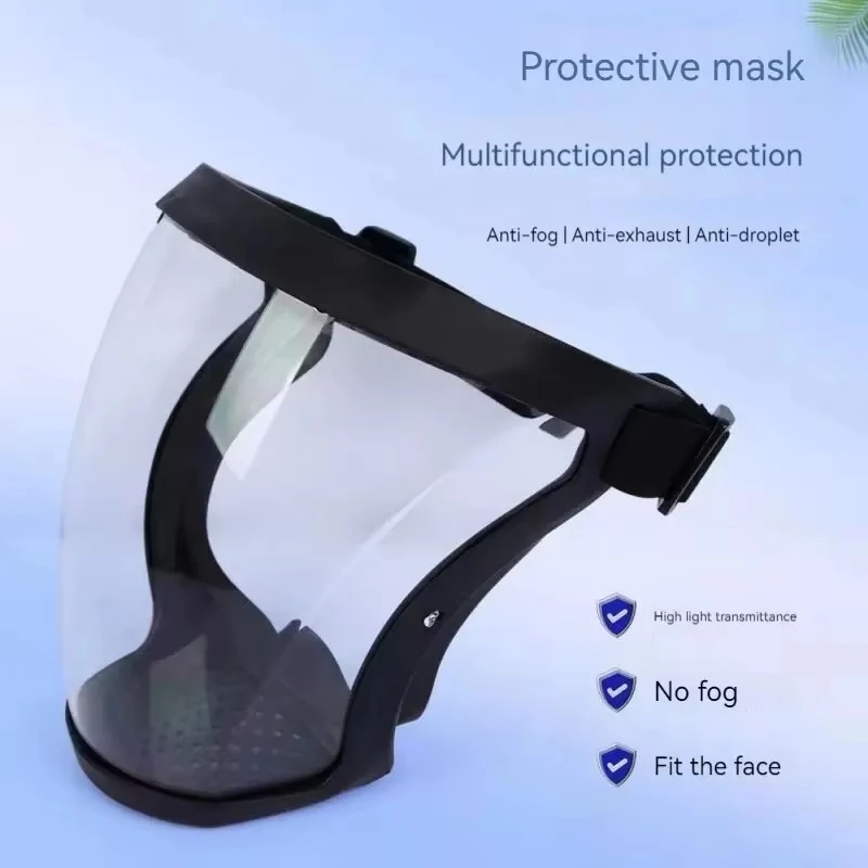 Dust-Proof Protective Face Shield with Safety Glasses