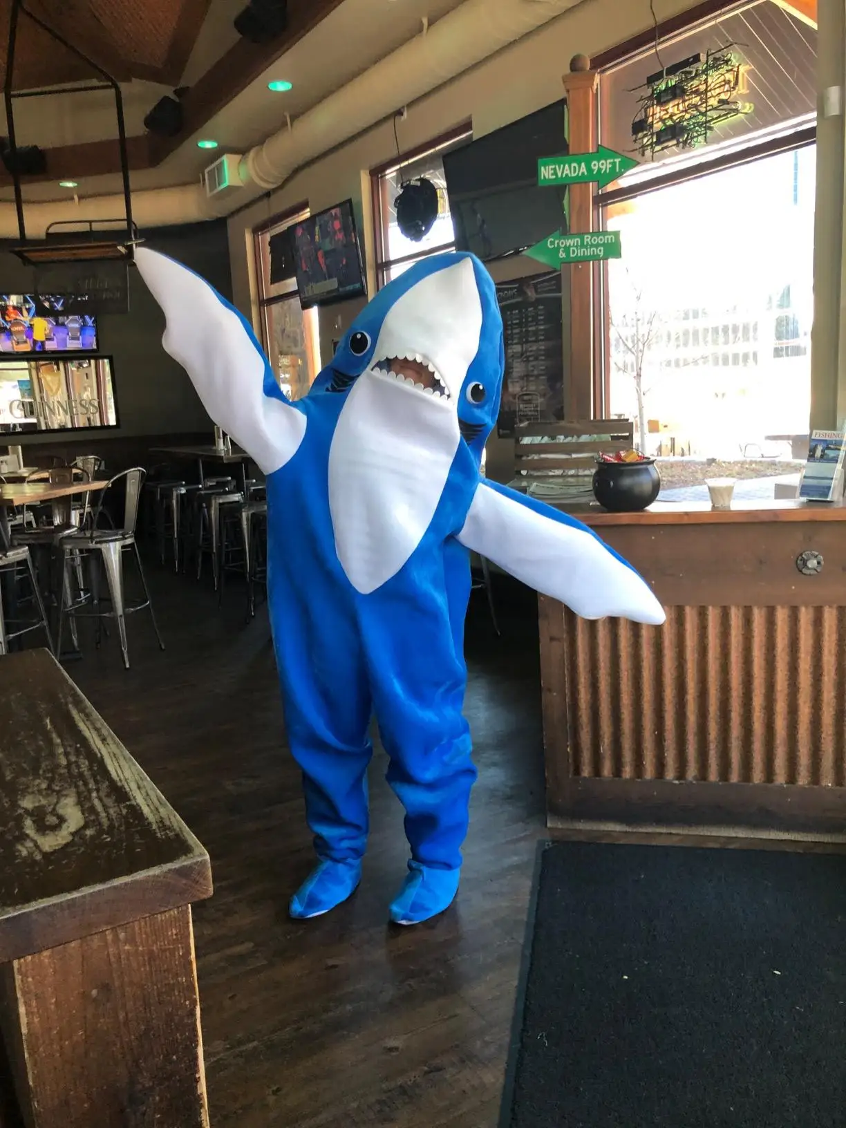 Mode Adultes Enfants Combinaison Costume Requin Stage Vêtements Déguisement  Halloween