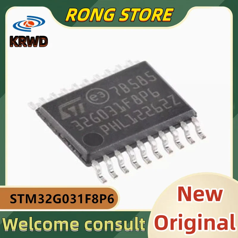 

Новая и оригинальная микросхема IC STM32G031F8P6 STM32G031, 10 шт.