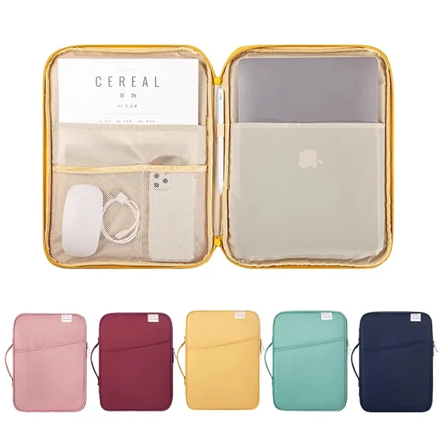 Shockproof Laptop Handbag For Macbook Air13.3 13.6 Pro13.3 Dell Huawei Samsung14 Inch Ipad Air6 Pro11 12.9 Air13 Tablet pouch