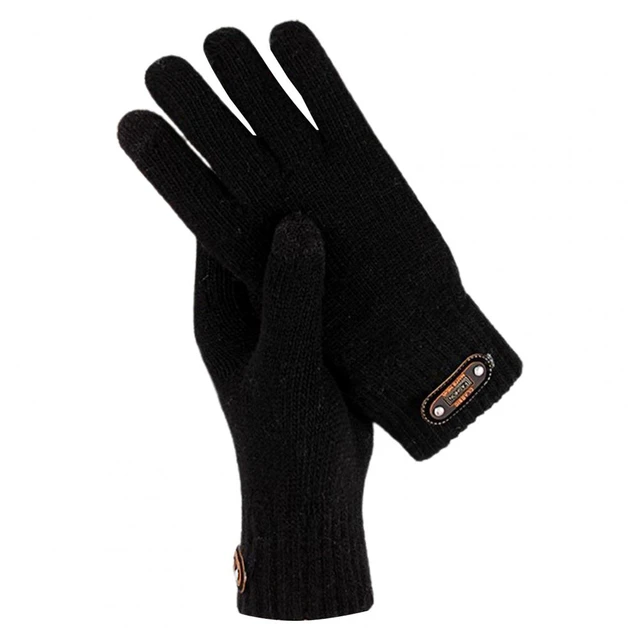 1pair Unisex Stretchy Knit Touch Screen Gloves Winter Holiday