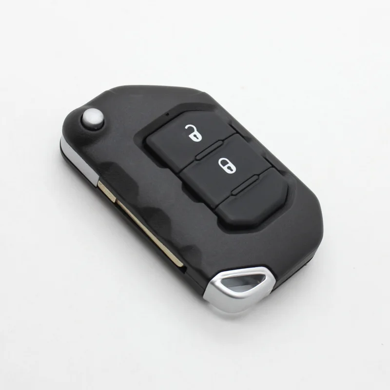 Key Shell 2/3/4 Button Flip Remote shell for Jeep Wrangler Folding Key-FCCID: OHT1130261