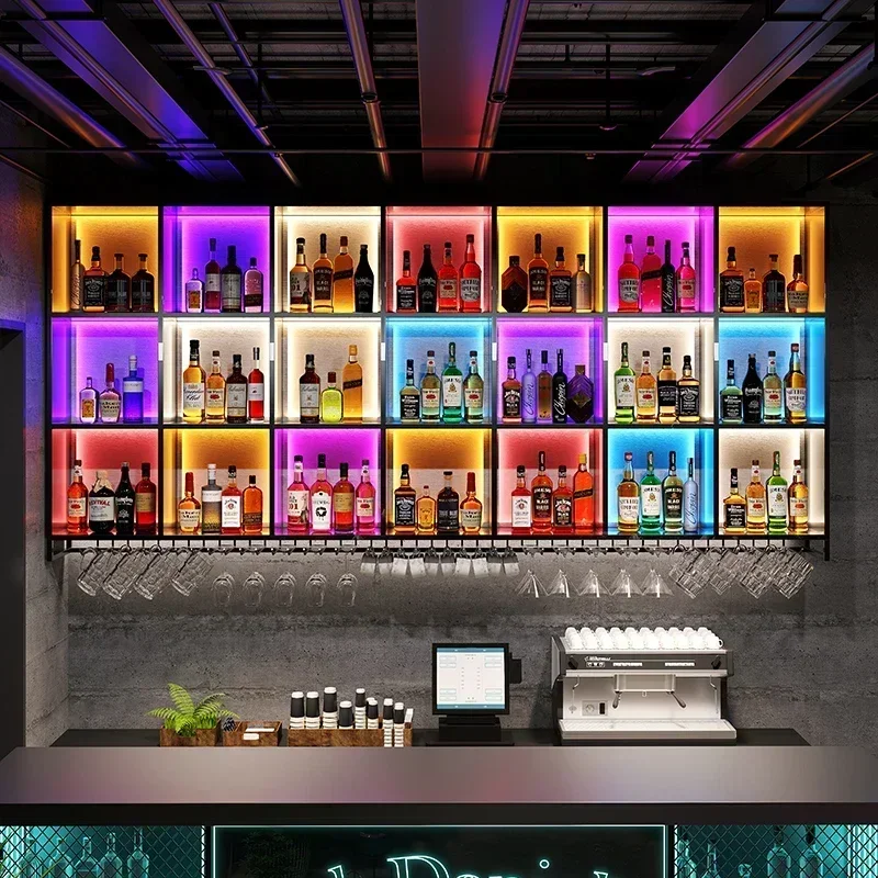 Handle Art Bar Cabinet Vintage Vertical Ideas Rail Square Living Room Mobile Modern Wine Rack Metal Schrank Narrow Furniture