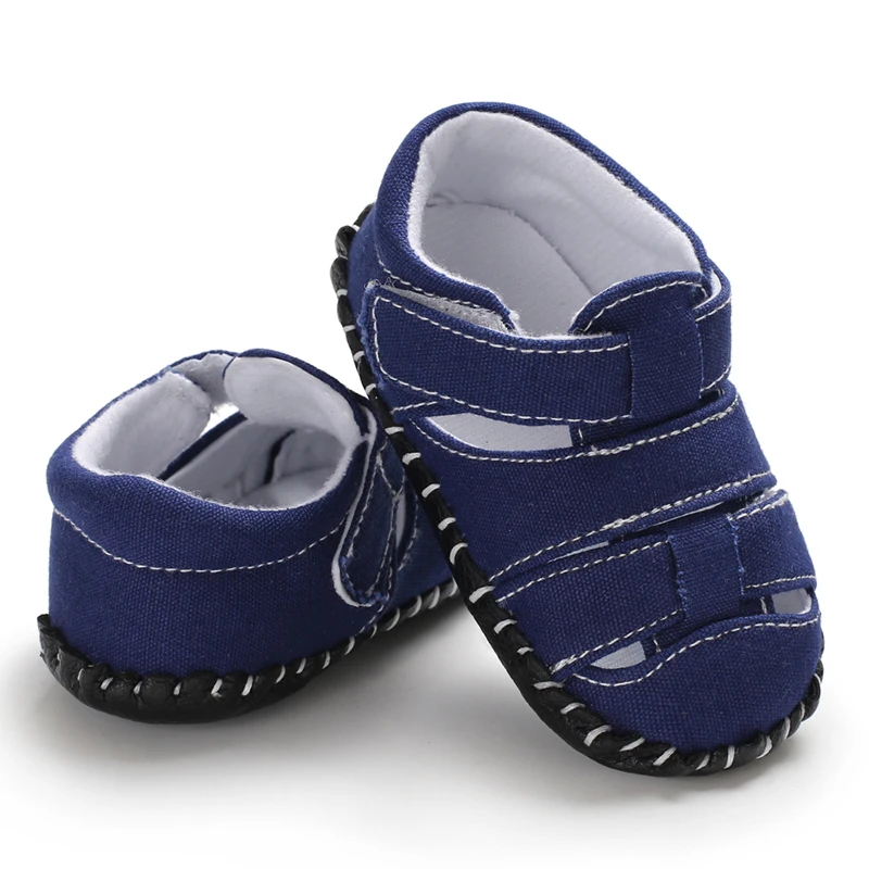 Fashionable 0-18M Newborn Summer Sandals With Hollowed Out Breathable Boys' Shoes Casual Baby First Walking Shoes