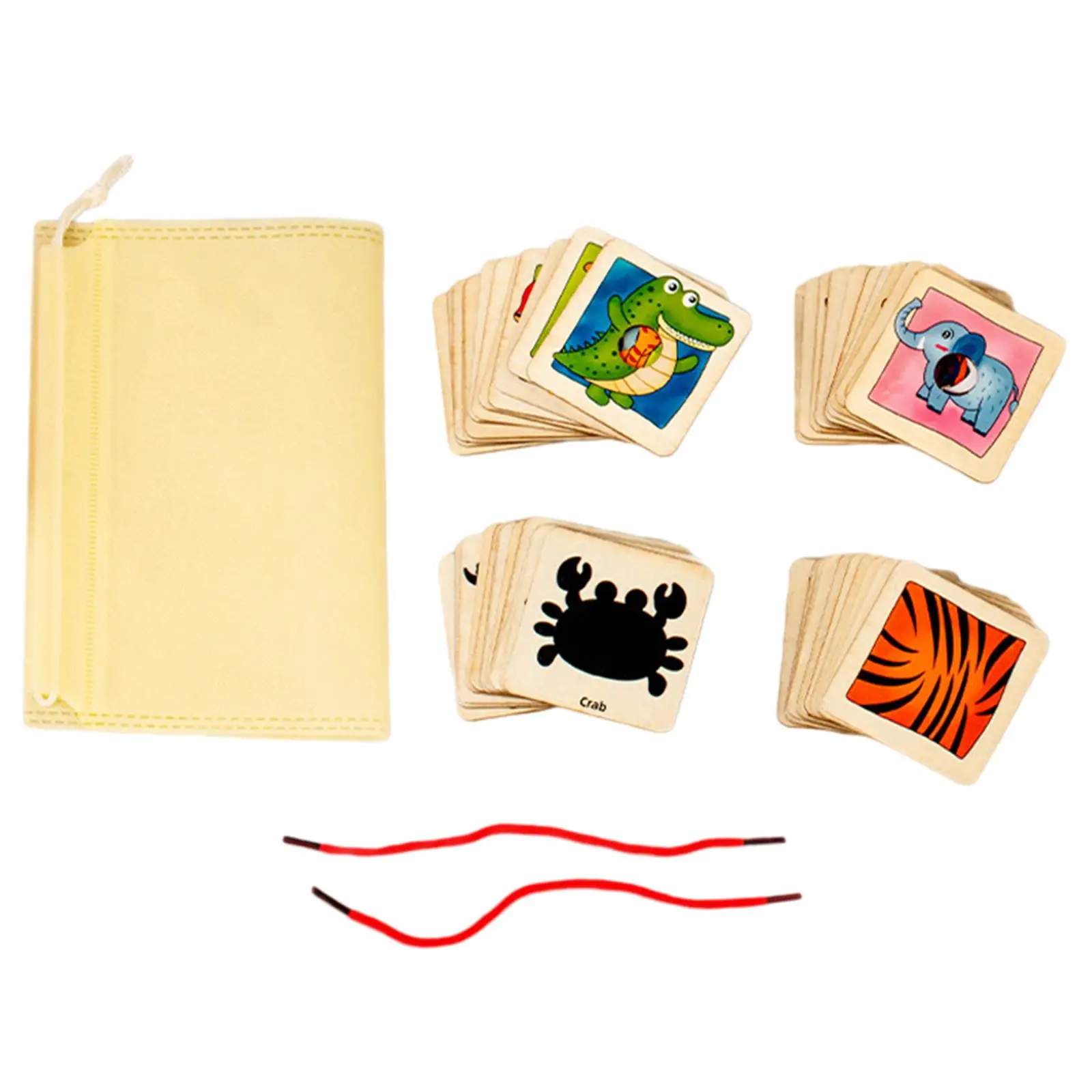 

Kids Wood Puzzle Preschool Educational Gift Early Learning Cognition Toy Animal Jigsaw Puzzle for Children Boy Girl Age 1-3 Gift