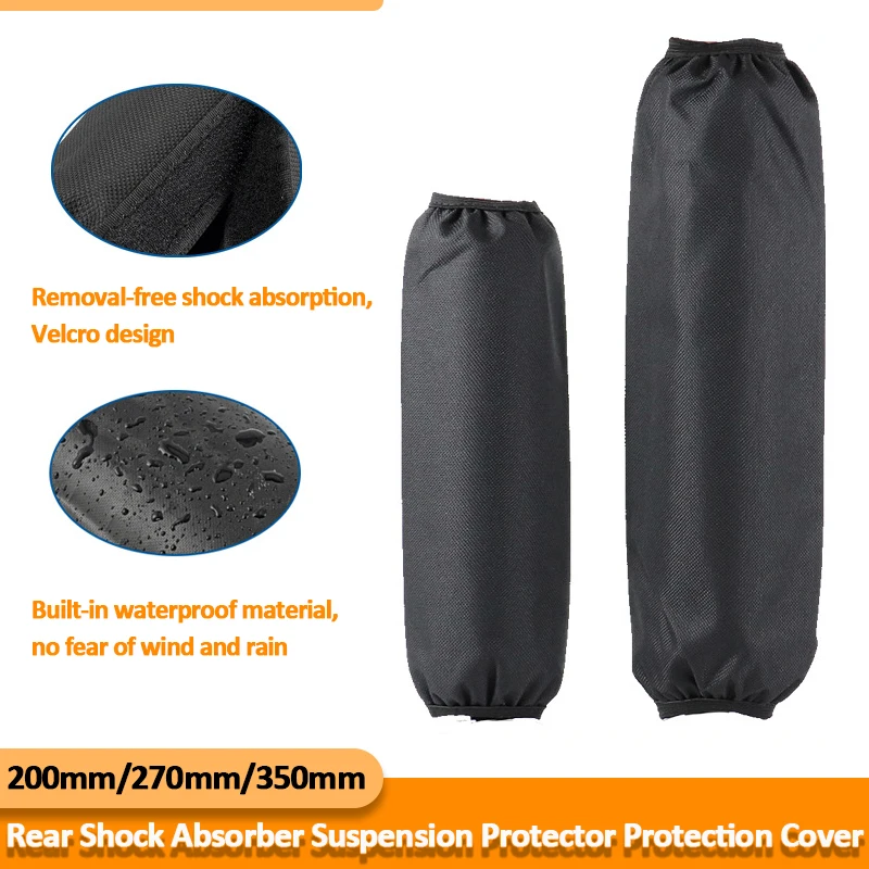 200mm 270mm 350mm Universal Rear Shock Absorber Suspension Protector Protection Cover for Dirt Pit Bike Motorcycle ATV Quad