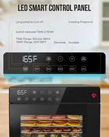 Machine 8 Trays, Stainless Steel Dehydrators for Food and Jerky large capacity, Adjustable Temperature 2