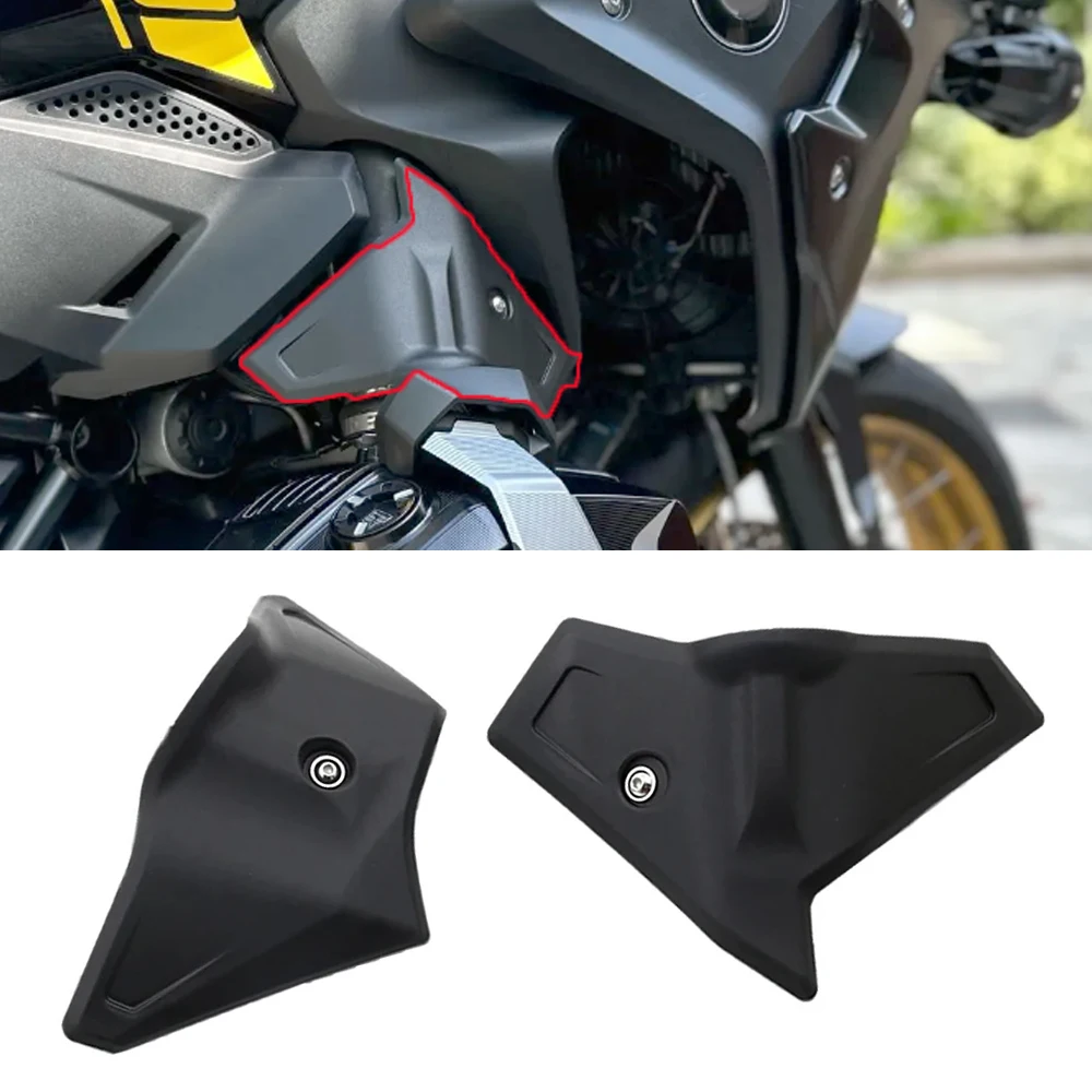 Protezioni Airbox Per BMW R1200GS/R1250GS LC 2017-2021 - Coperchio Laterale In ABS Nero - Antigraffio