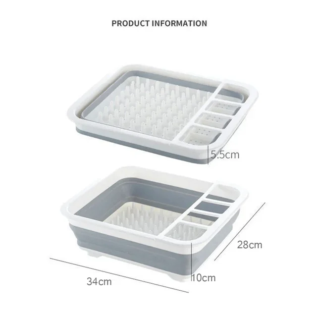 Foldable Dish Drying Rack 6