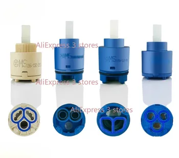 วาล์วฝักบัวก๊อกน้ําเซรามิคตลับหมึก 2/3/4/5 WAY Shower Diverter ผสมก๊อกน้ําอะไหล่ Size25mm,35 มม.,40 มม. 1