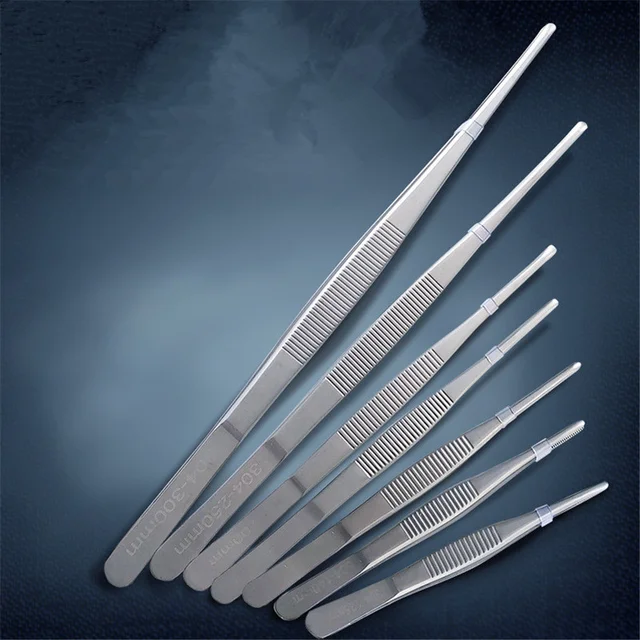 1 Db Konyhai Eszközök Barbecue Fogók Étel Élelmiszer -Klip Rozsdamentes Acél Churrasco Csipeszek Clip Svédasztalos Étterem Szerszámok - Image 4