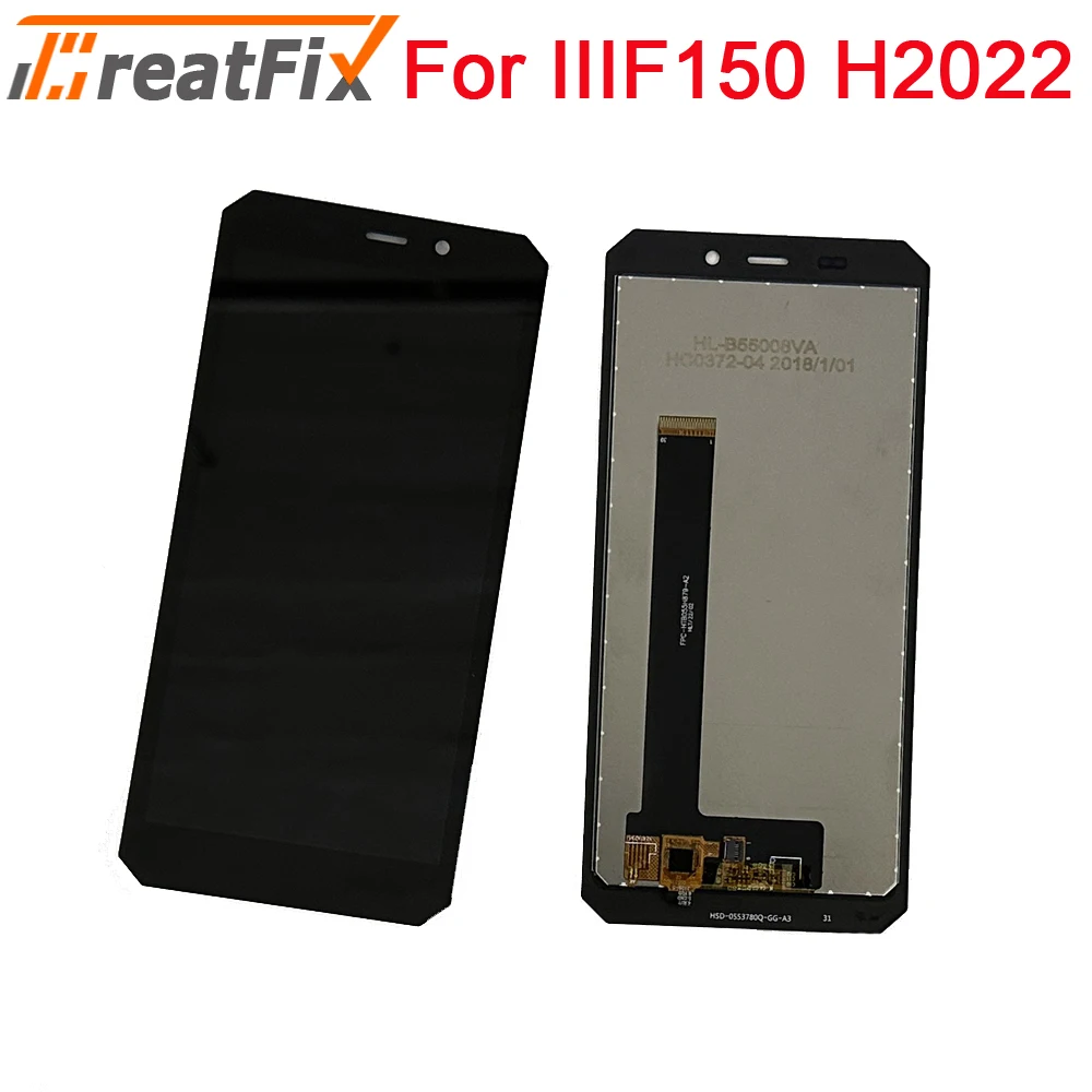 

For IIIF150 H2022 LCD Display Touch Screen Digitizer Replacement For Oukitel iiif150 H2022 Full LCD Screen Assembly