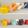 350Ml Ceramic Neti Pot Nose Cleaning Pot Durable Leakproof Spout Pot For Nasal Rinsing Nose Washing Men Women 4