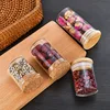 10X Glass Food Storage Container With Cork/Bamboo Lids Large Capacity Sealed Glass Bottles Pot Jar For Kitchen Organizer Tools 2