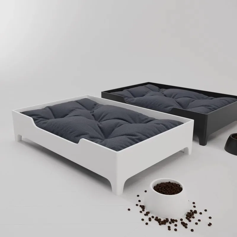 

High Quality Luxury stone Dog bed Pet Dog Kennel solid surface pet house bedroom pet bed