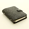 A5 A6 Felt Shell Fabric Notebook Paper Planner Inner Page Ring Binder Stationery Gift Traveler Journal Loose Leaf Notebook New 2