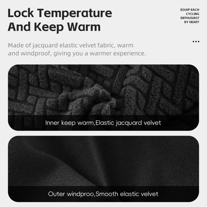 WEST BIKING Winter Thicken Fleece Balaclava Skiing Cycling Double layered Jacquard Warm Motorcycle Hoods Thermal Sport Gear 5
