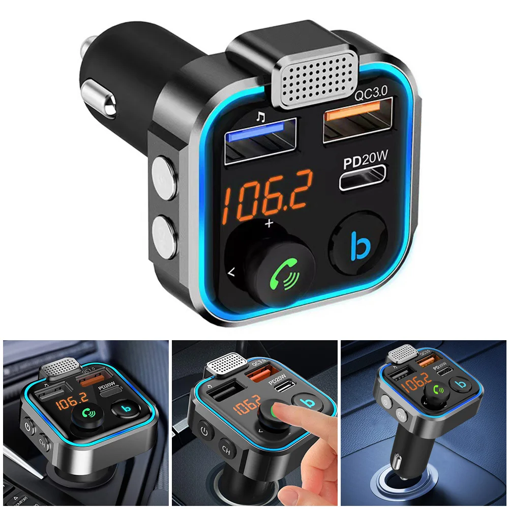 FM ۽ű  MP3 ÷̾,  ȣȯ 5.0,  USB FM , QC3.0  ޴ , ũ , PD 20W