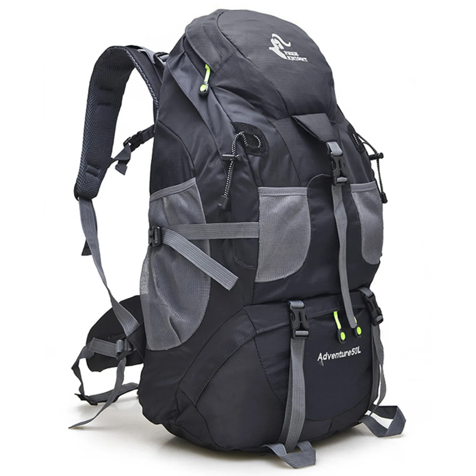 WoneNice 50L Waterproof Hiking Backpack - 45+5L Daypack With Rain Cover For Outdoor Sports - View #13