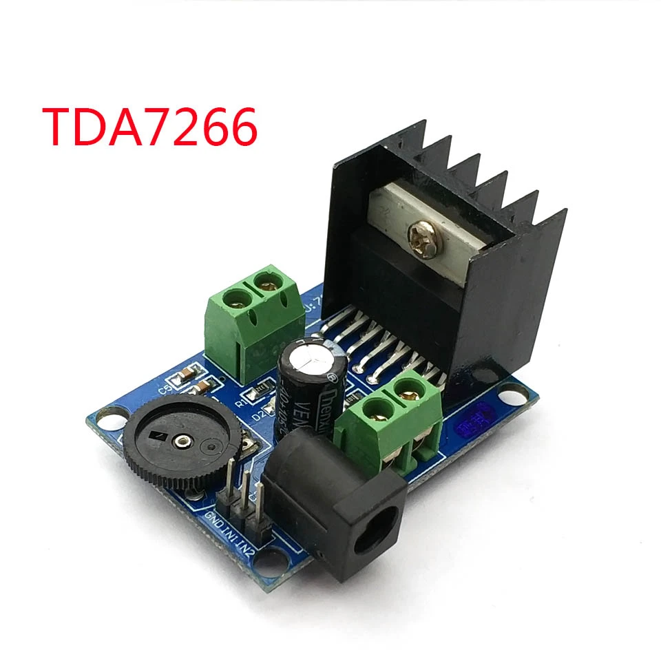 

DC 3 To 18V TDA7266 Audio Power Amplifier Module 5-15W