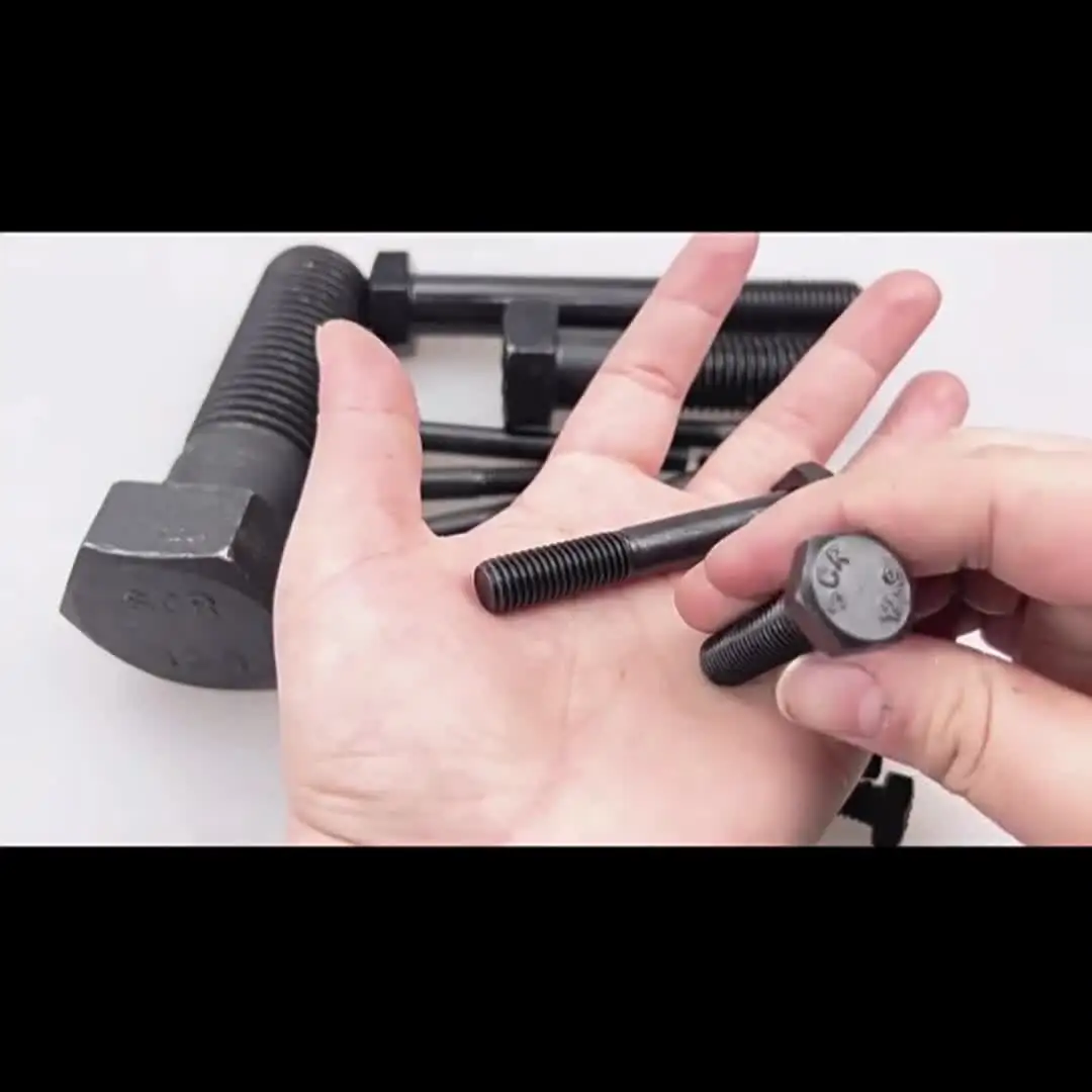 Bulloni A Testa Esagonale M12 M14 M16 M20, Ve In Acciaio - Foto 6