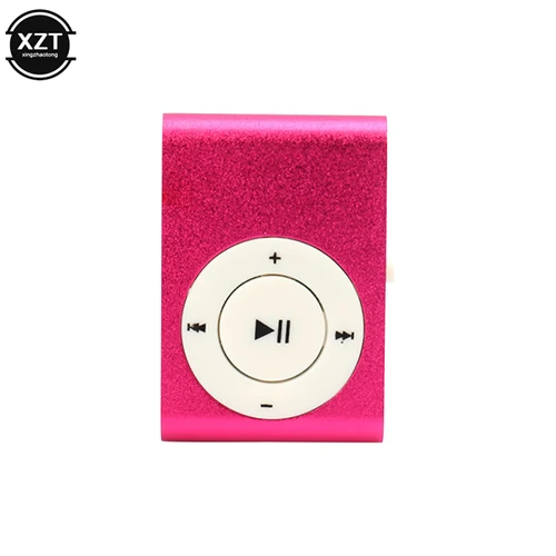 미니 MP3 플레이어 USB 클립 음악 플레이어, 32GB 마이크로 SD TF 카드 지원, 스포츠 음악 플레이어, 패션 워크맨 재고 있음 4