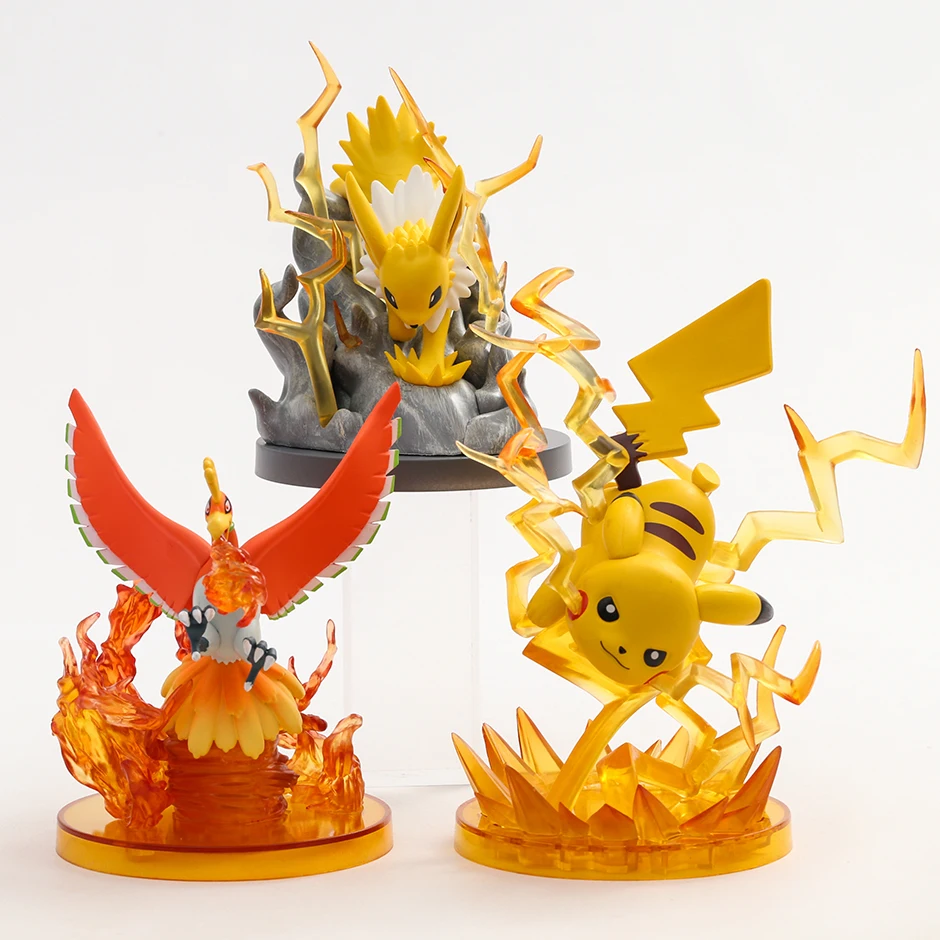 

Боевой Eevee Ho-Oh Gyarados Charizard Gengar Mewtwo Venusaur, модель из ПВХ, Настольная Коллекционная декоративная игрушка