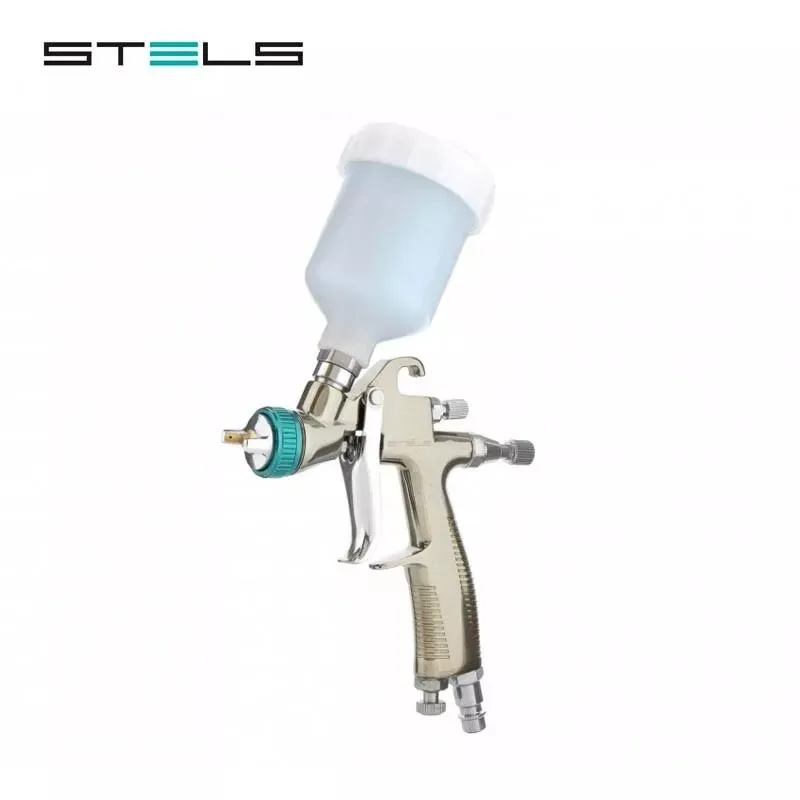Краскораспылитель AG 970 LVLP профессиональный гравитационного типа сопло 0 8 мм Stels
