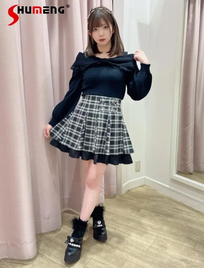 Рисунок 4 - Юбка-штаны Женская плиссированная с завышенной талией