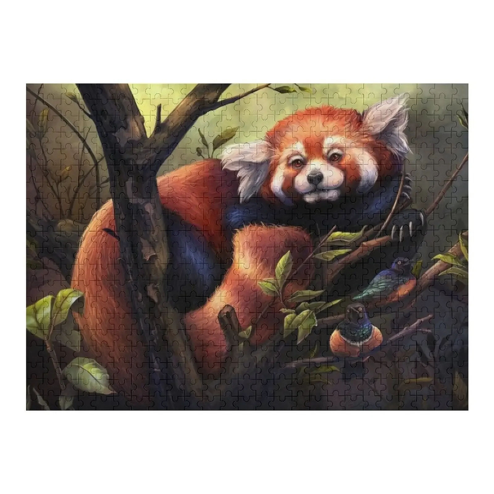 

Red Panda Jigsaw Puzzle Woods For Adults Children Puzzle