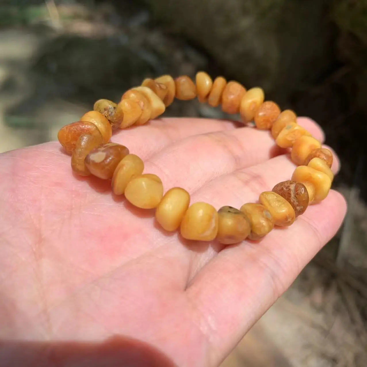 100% natural baltic amber bracelet Jewelry Genuine  Charm Bracelets  Cute/Romantic  Women