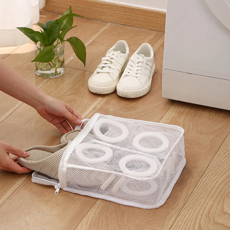 1pc Portable Shoe Washing Bag & Drying Underwear Laundry Storage