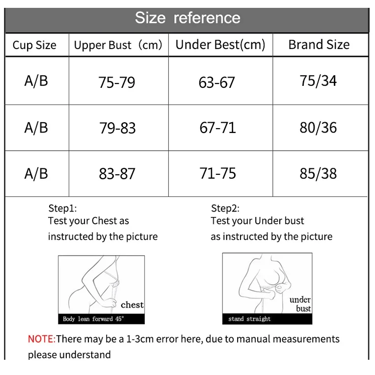 Sexy Push Up Bra for Women Deep V Brassiere Cotton Seamless Lingerie AB Cup Bralette Solid Bras Backless Intimate Underwear