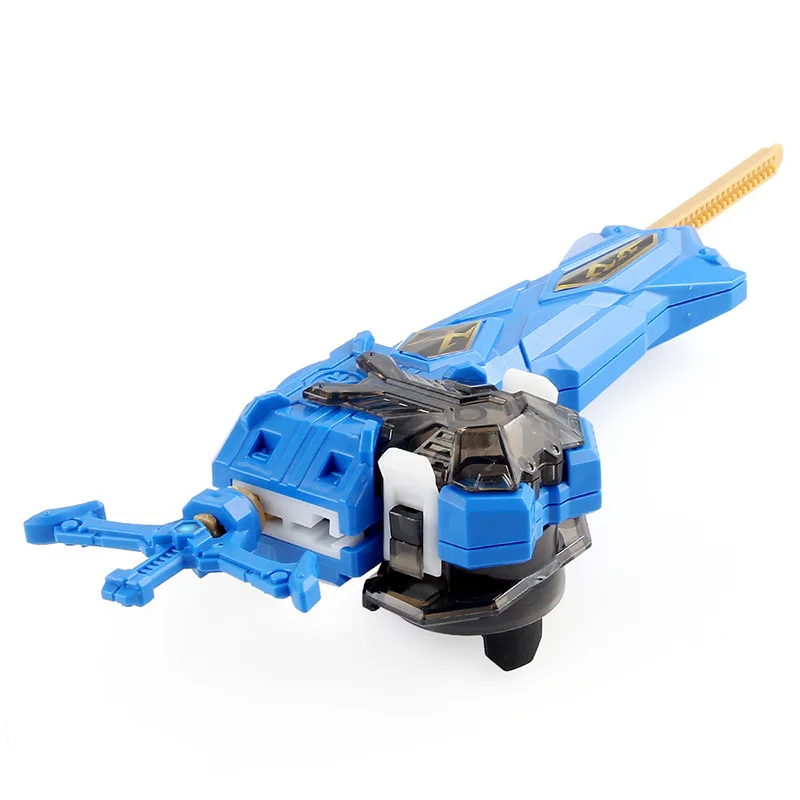 Single Sword Launcher Bey LR Ruler Ripcord Launcher Grip Starter without Spinning Top Kids Toys for Boys Gift