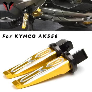 Per KYMCO AK550 AK 550 2017-2024 2018 2019 Moto Passeggero Posteriore Pedane Accessori Scooter Foot-Peg Poggiapiedi Pedali