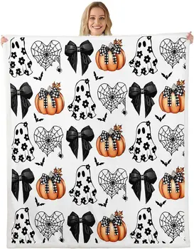 Halloween Cartoon Plush Blanket 1
