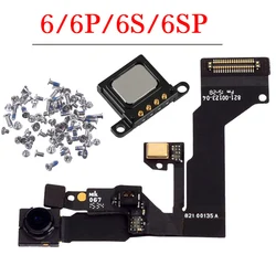 Front Camera Flex For iPhone 6 6P 6s Plus 6sPlus With Proximity Sensor Flex Cable And Earpiece Full Set Screws Replacement